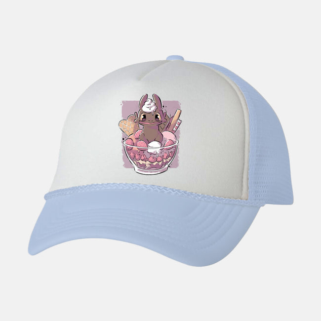 Toothless Dessert-unisex trucker hat-xMorfina