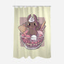 Toothless Dessert-none polyester shower curtain-xMorfina