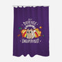 Unsupervised Cat-none polyester shower curtain-Typhoonic