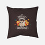 Unsupervised Cat-none removable cover w insert throw pillow-Typhoonic