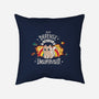 Unsupervised Cat-none removable cover w insert throw pillow-Typhoonic