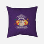 Unsupervised Cat-none removable cover w insert throw pillow-Typhoonic