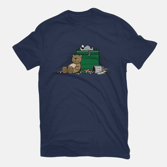 Trashnuts-mens basic tee-pigboom