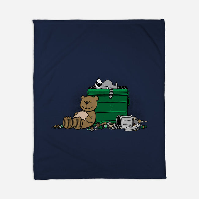 Trashnuts-none fleece blanket-pigboom