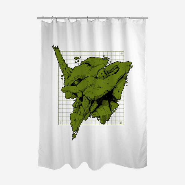 Primal EVA-none polyester shower curtain-Hafaell