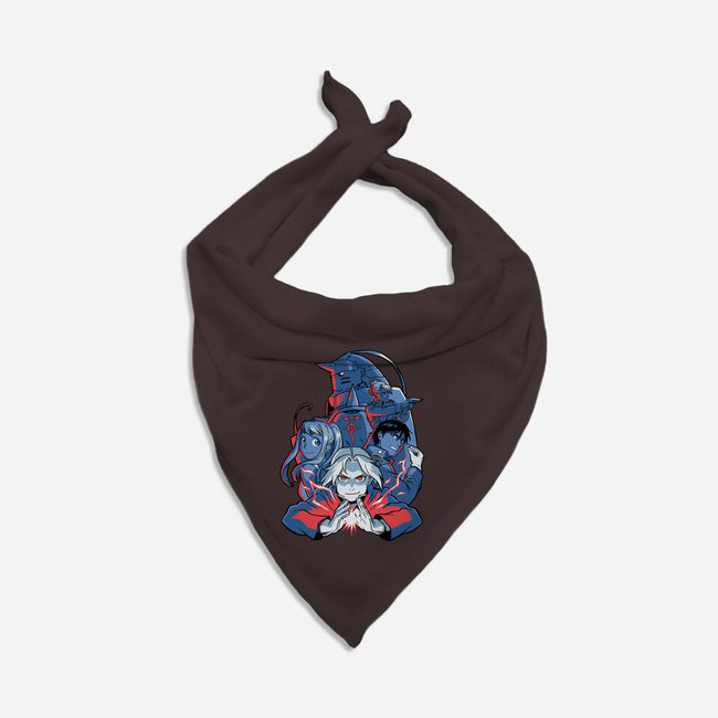 Team Fullmetal-dog bandana pet collar-jmcg