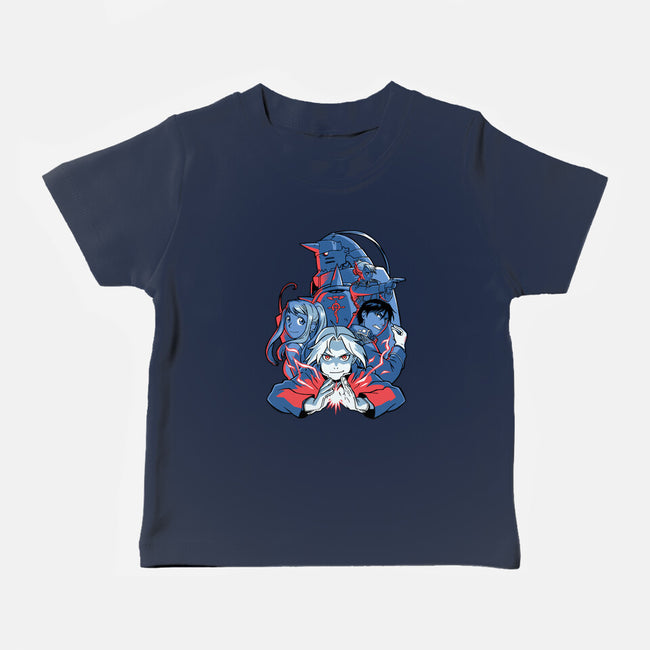 Team Fullmetal-baby basic tee-jmcg