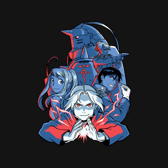 Team Fullmetal-womens fitted tee-jmcg