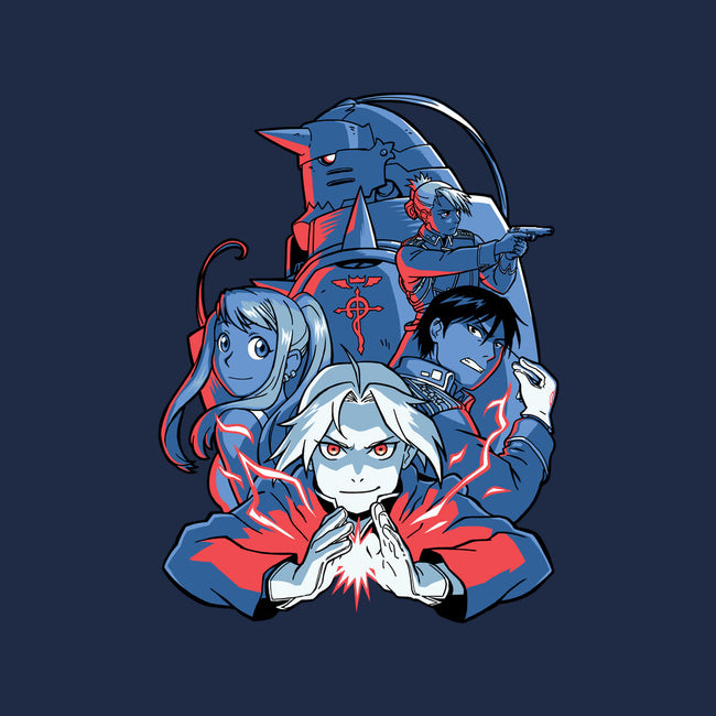 Team Fullmetal-none drawstring bag-jmcg