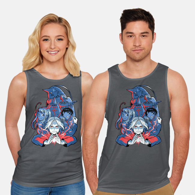 Team Fullmetal-unisex basic tank-jmcg