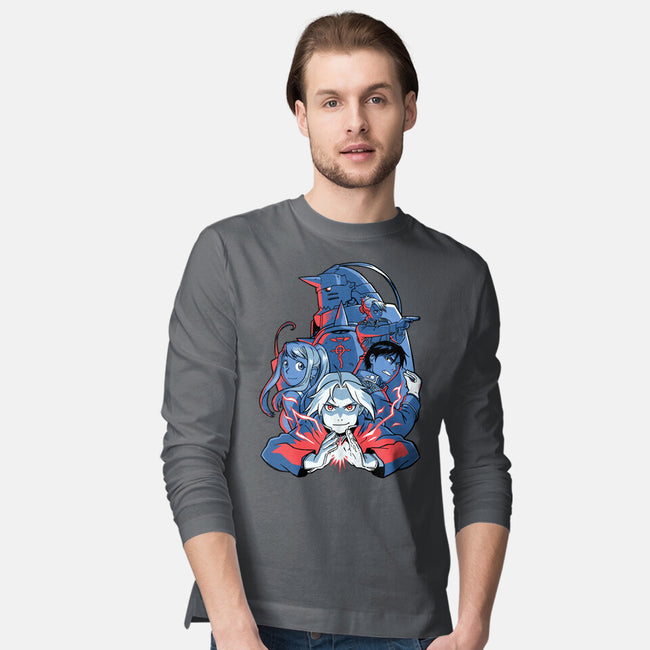 Team Fullmetal-mens long sleeved tee-jmcg