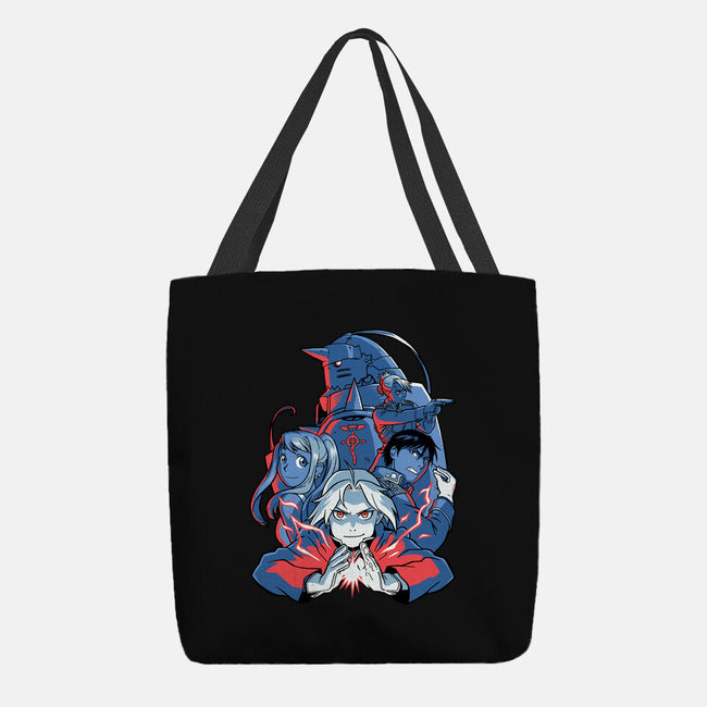 Team Fullmetal-none basic tote-jmcg