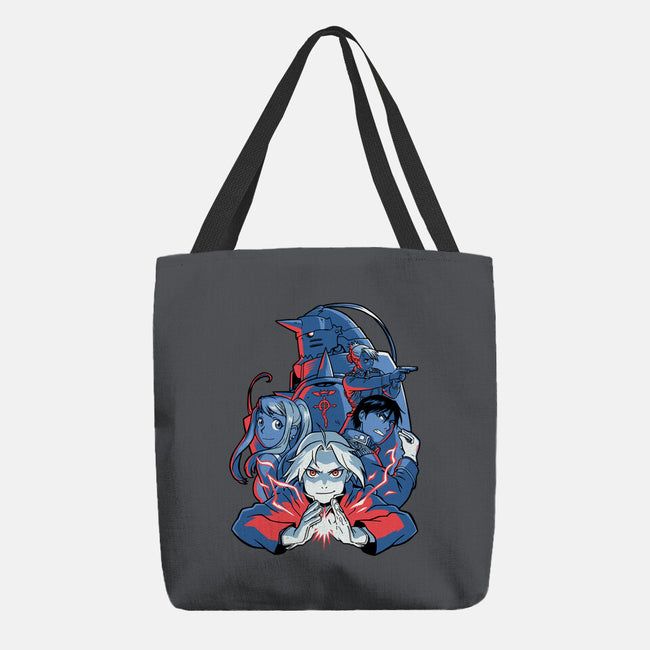 Team Fullmetal-none basic tote-jmcg