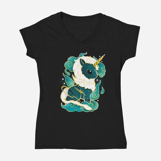 Kirin-womens v-neck tee-Vallina84