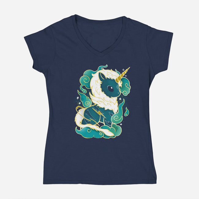 Kirin-womens v-neck tee-Vallina84