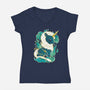 Kirin-womens v-neck tee-Vallina84
