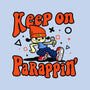 Keep On PaRappin-unisex zip-up sweatshirt-demonigote