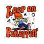 Keep On PaRappin-unisex baseball tee-demonigote