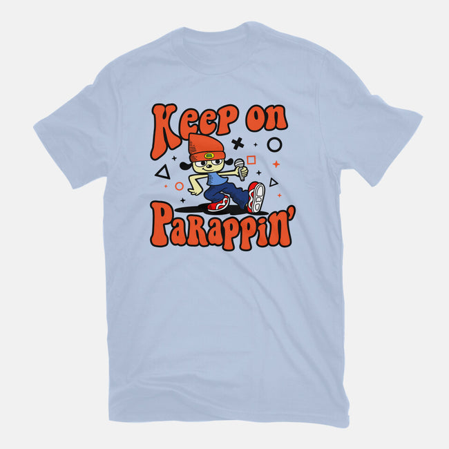 Keep On PaRappin-womens basic tee-demonigote