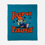 Keep On PaRappin-none fleece blanket-demonigote