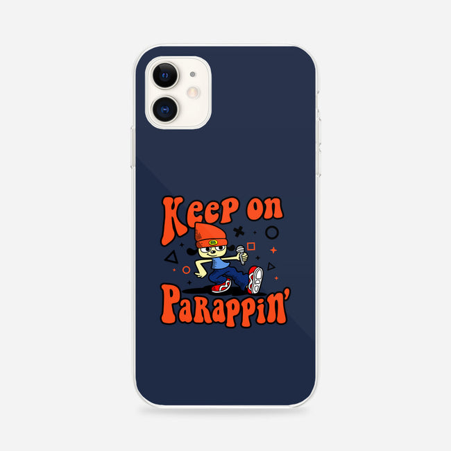 Keep On PaRappin-iphone snap phone case-demonigote
