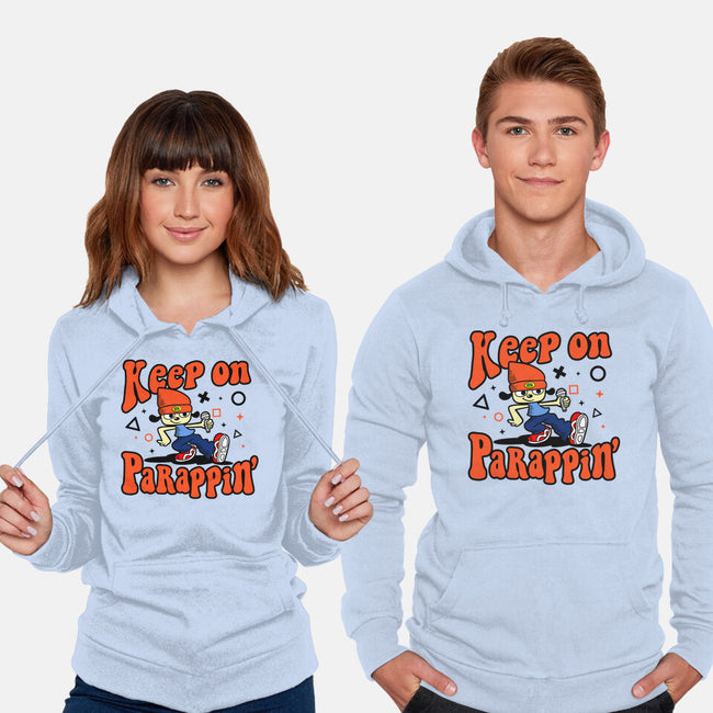 Keep On PaRappin-unisex pullover sweatshirt-demonigote
