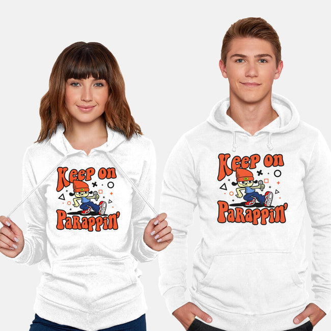Keep On PaRappin-unisex pullover sweatshirt-demonigote