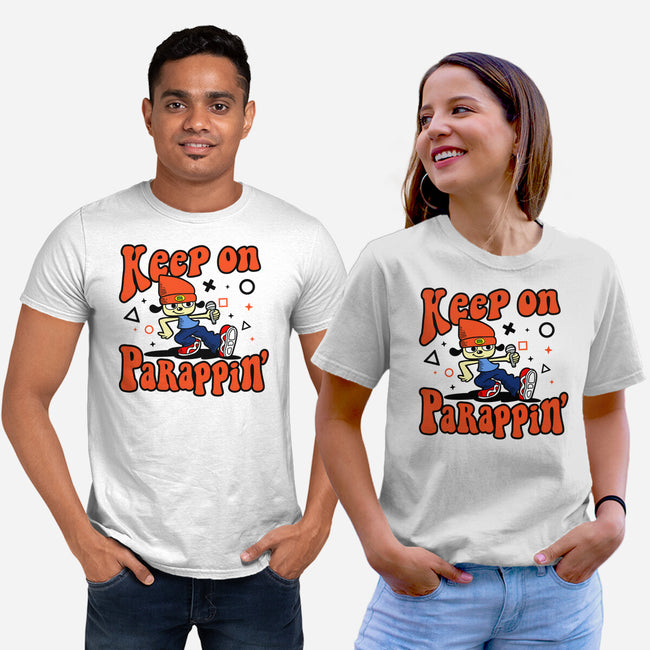 Keep On PaRappin-unisex basic tee-demonigote