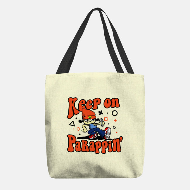 Keep On PaRappin-none basic tote-demonigote