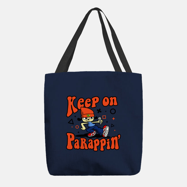 Keep On PaRappin-none basic tote-demonigote