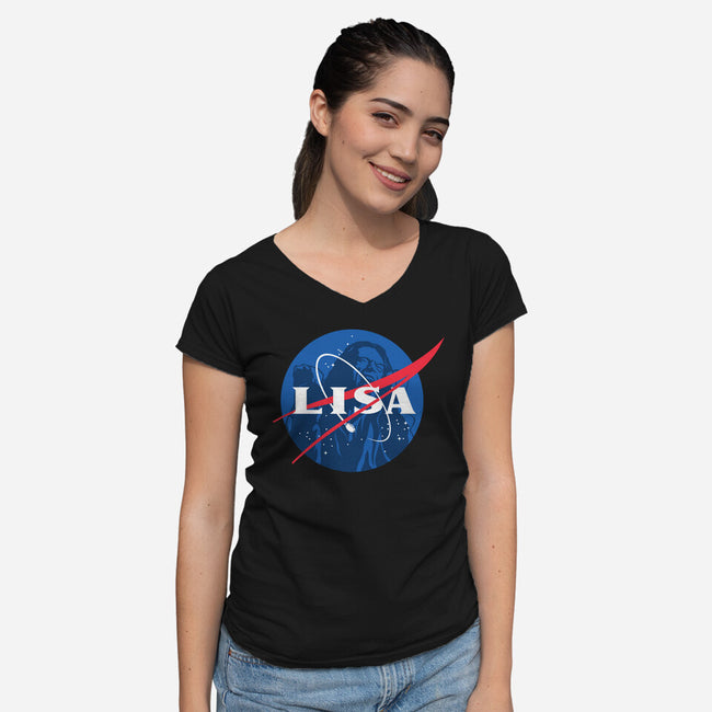 Lisa-womens v-neck tee-Boggs Nicolas