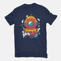 Diving Octopus-womens basic tee-Astoumix