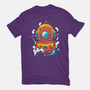 Diving Octopus-womens basic tee-Astoumix