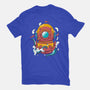 Diving Octopus-womens basic tee-Astoumix