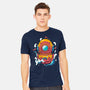 Diving Octopus-mens heavyweight tee-Astoumix