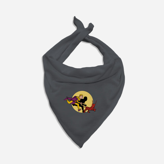 The Adventures Of Ozymandias-dog bandana pet collar-jasesa