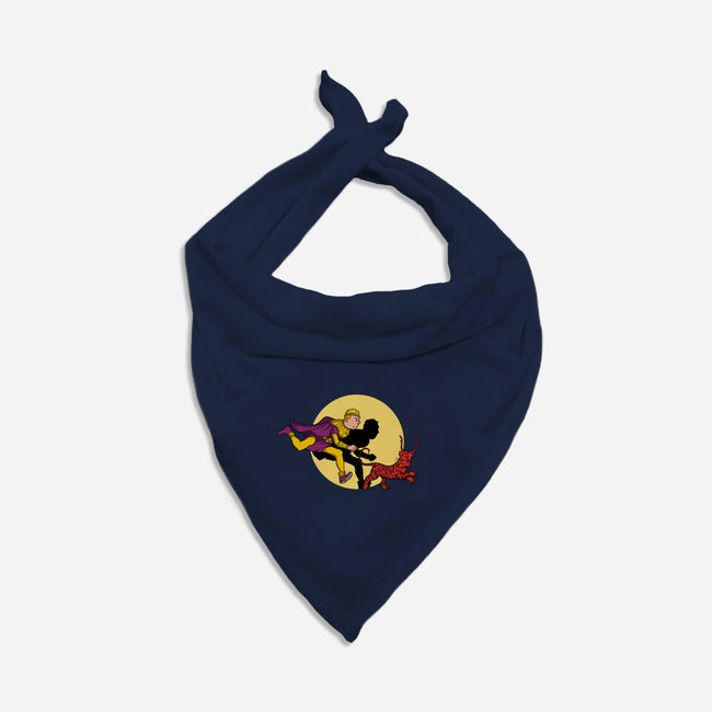 The Adventures Of Ozymandias-dog bandana pet collar-jasesa