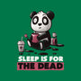 Sleep Is For The Dead-none removable cover w insert throw pillow-koalastudio