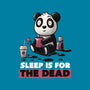 Sleep Is For The Dead-none removable cover w insert throw pillow-koalastudio