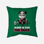 Sleep Is For The Dead-none removable cover w insert throw pillow-koalastudio