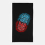 Good For Health Pill-none beach towel-Wookie Mike