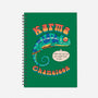 Cultured Chameleon-none dot grid notebook-vp021