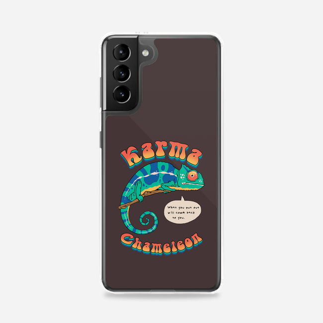 Cultured Chameleon-samsung snap phone case-vp021