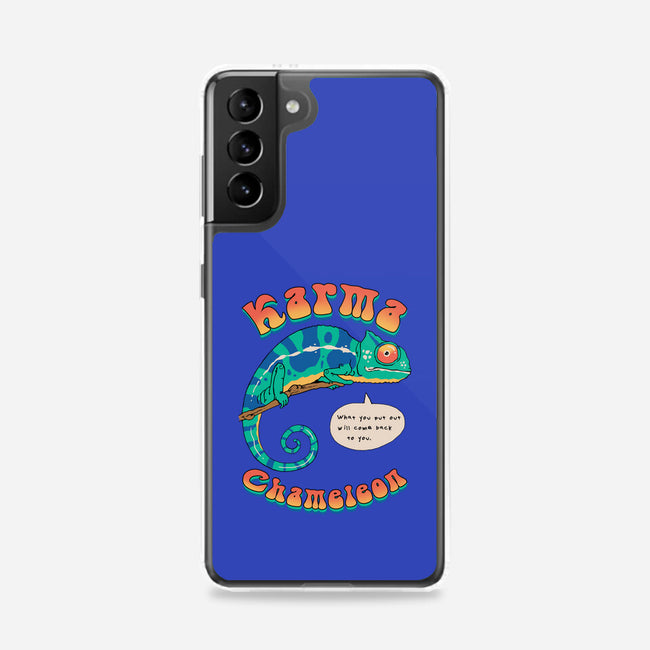 Cultured Chameleon-samsung snap phone case-vp021