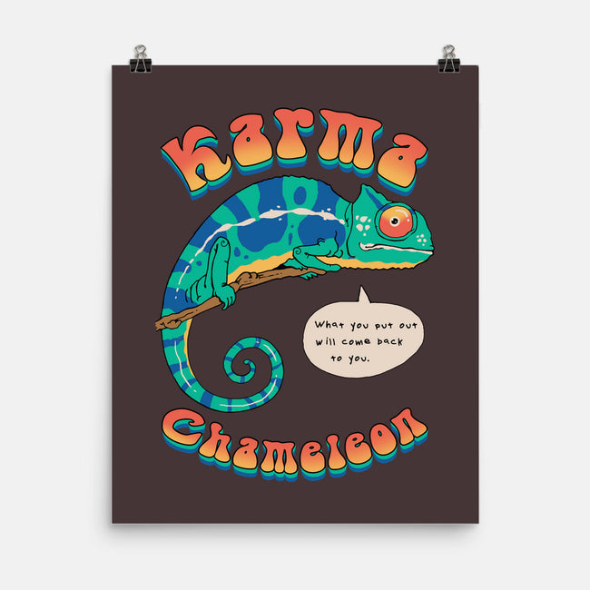 Cultured Chameleon-none matte poster-vp021