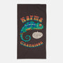 Cultured Chameleon-none beach towel-vp021