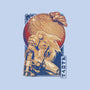 Interstellar Bounty Hunter-womens fitted tee-Kakafuty