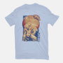 Interstellar Bounty Hunter-womens fitted tee-Kakafuty