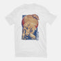 Interstellar Bounty Hunter-womens fitted tee-Kakafuty