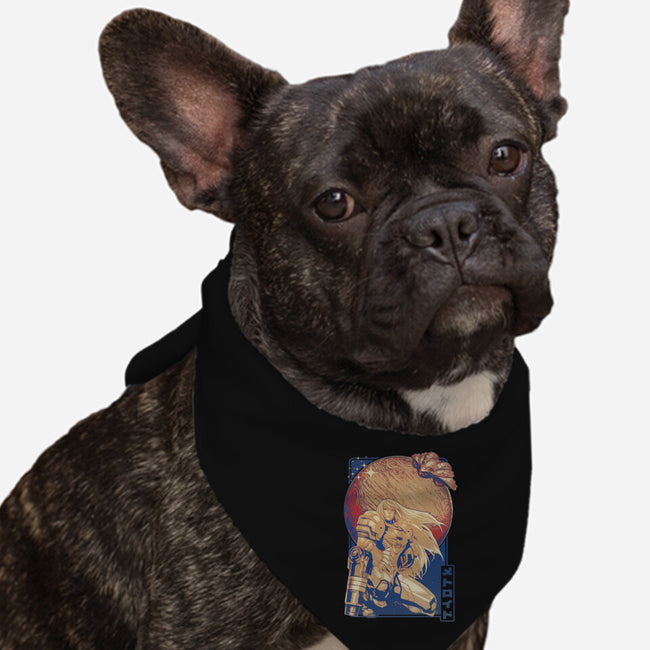 Interstellar Bounty Hunter-dog bandana pet collar-Kakafuty